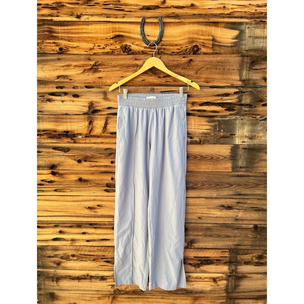 ABERCROMBIE & FITCH | Light Gray Wide Leg Pants S